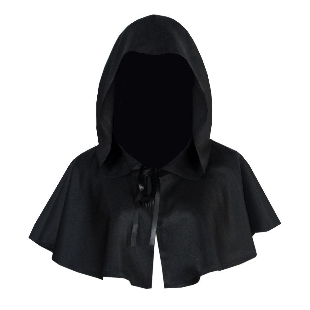 Men'S Vampire Accessories - Halloween Cosplay Płaszcz Śmierci Krótki Płaszcz