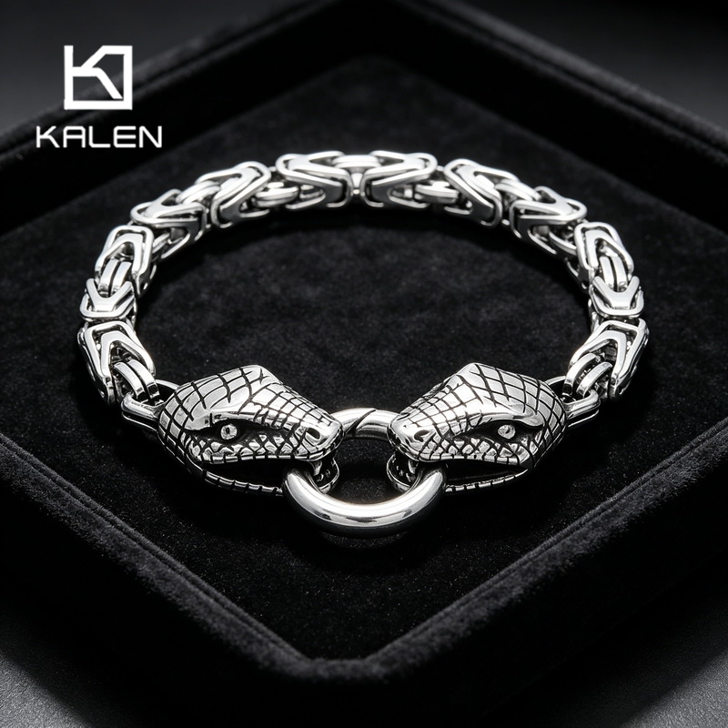 Men Accessories Bd - Bransoletka męska Kalen Vintage ze stali