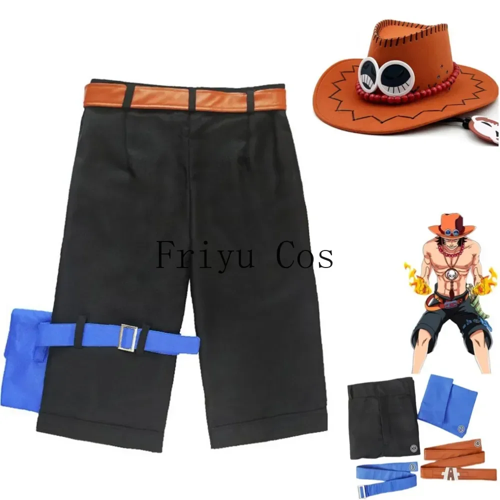 Men Accessories For Suit - Kostium Cosplay Anime Portgas·D· Ace Piraci