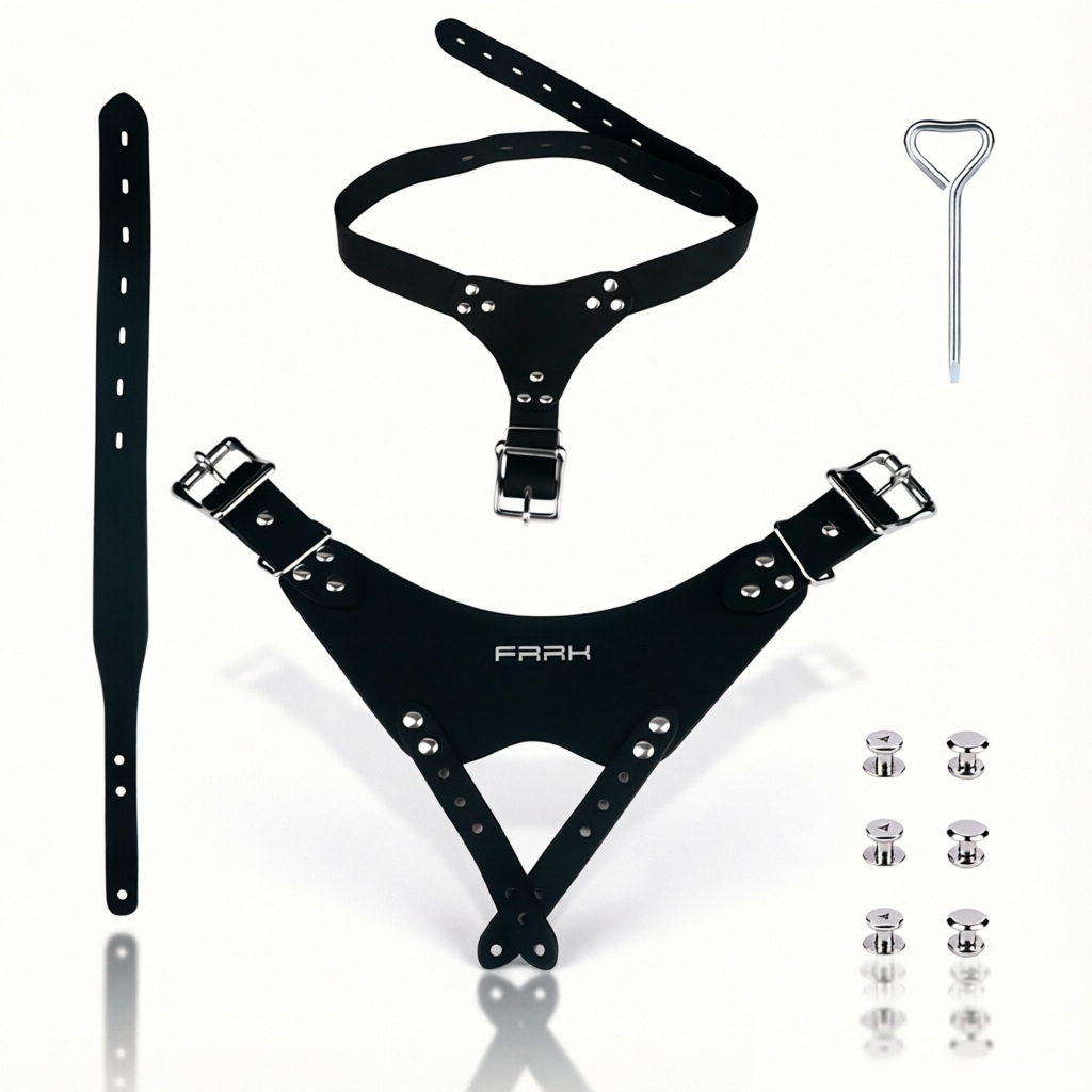 Men'S Vegan Accessories - ORALSX Skórzany pas wstrzemięźliwości ze skóry