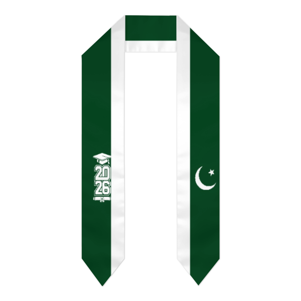 Men Accessories In Pakistan - Szarfa z flagą Pakistanu dla absolwentów