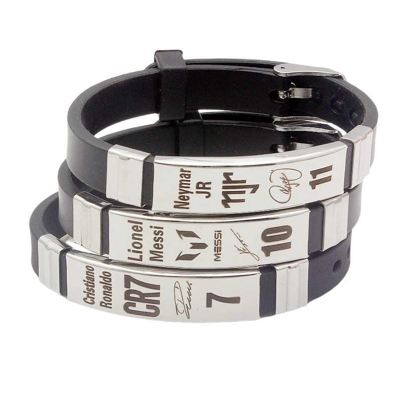 Men'S Accessories Jewelry Bracelet - Lionel Messi Cristiano Ronaldo Neymar gwiazda