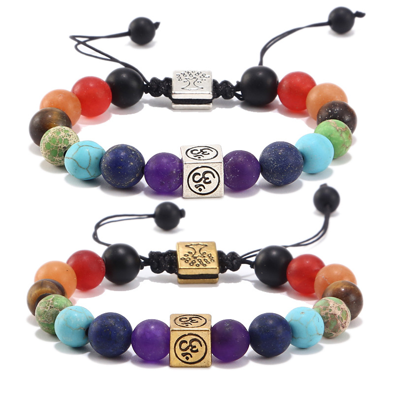 Men Accessories India - 7 bransoletek czakr bransoletki dla kobiet