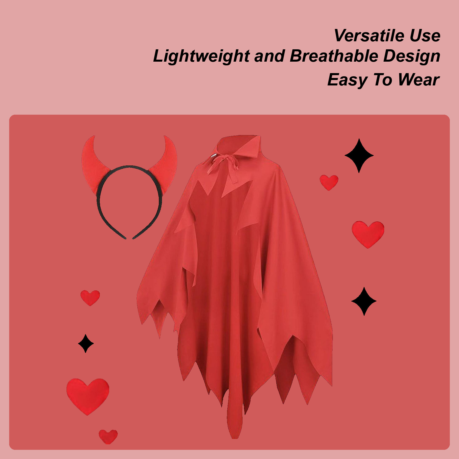 Men'S Vampire Accessories - Peleryna wampira, stroje wampira, nakrycie głowy