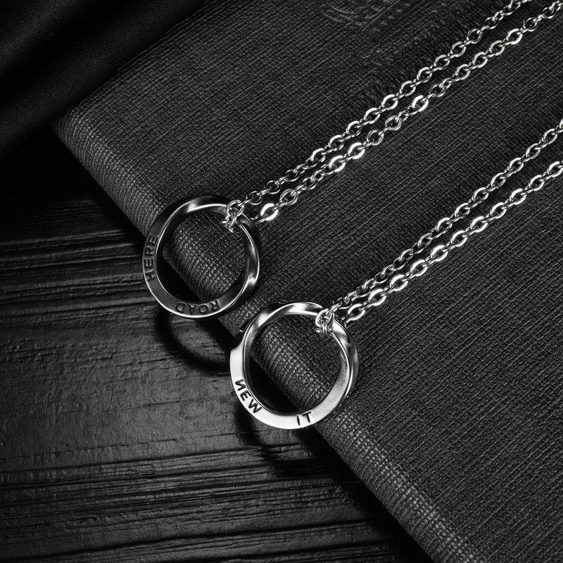 Men Accessories Pk - Męski naszyjnik z zawieszką w kształcie