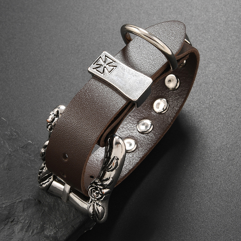 Men Accessories Pk - Bransoletka w stylu rock punk z