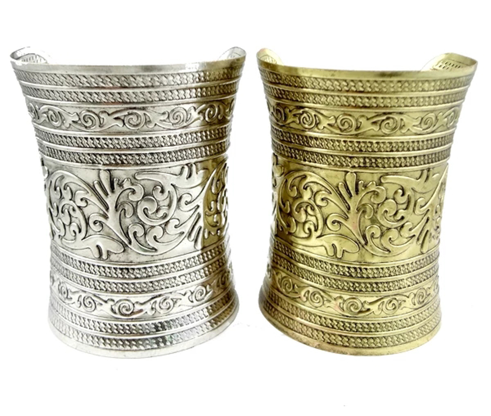 Men Accessories India - Szeroka bransoletka mankietowa w stylu vintage