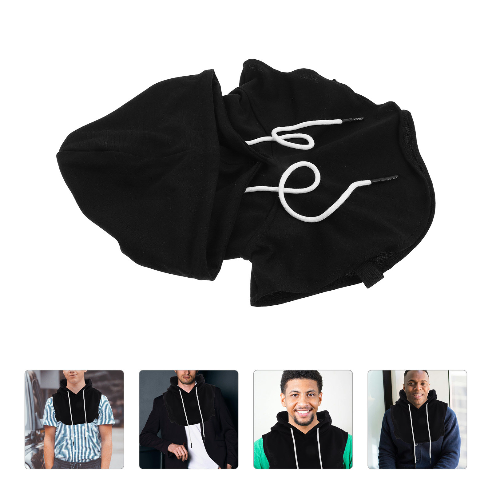 Mens Accessories Style - Kołnierz z kapturem dla kobiet i