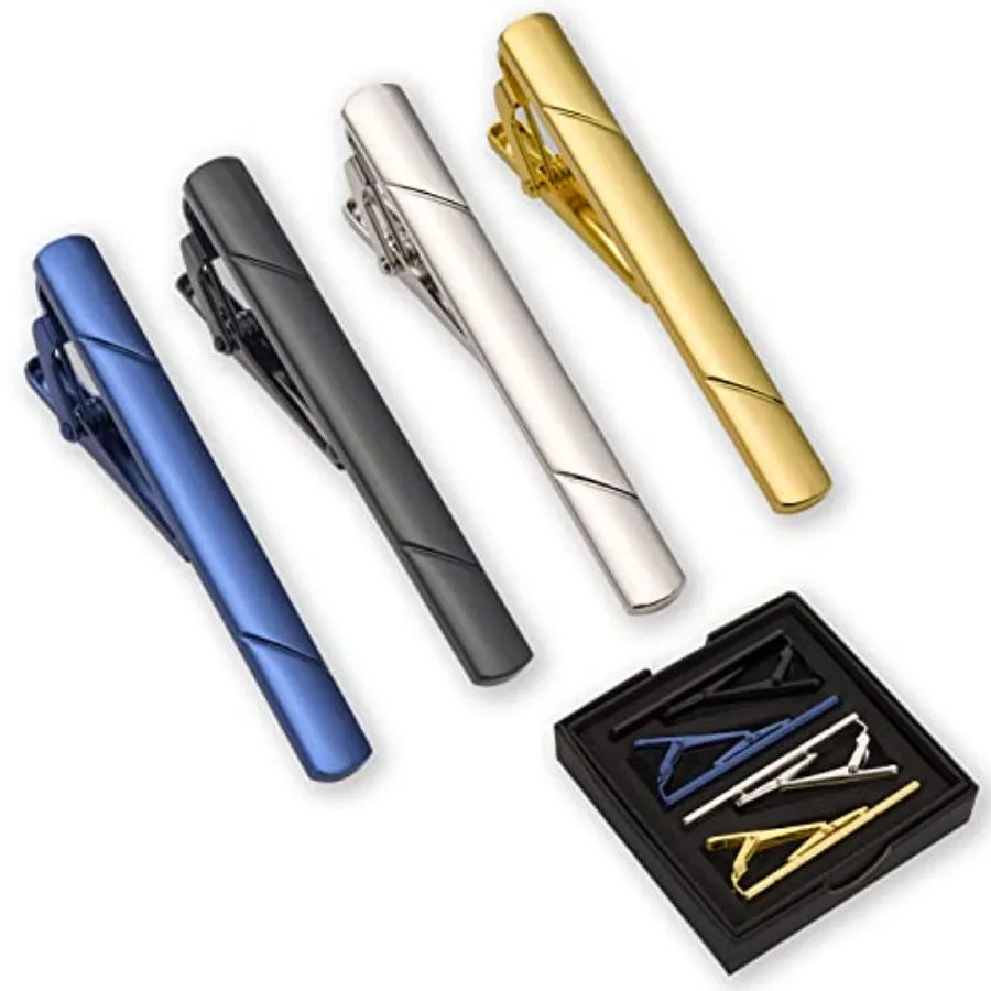 Men Accessories For Suit - 4 szt. spinek do krawata dla