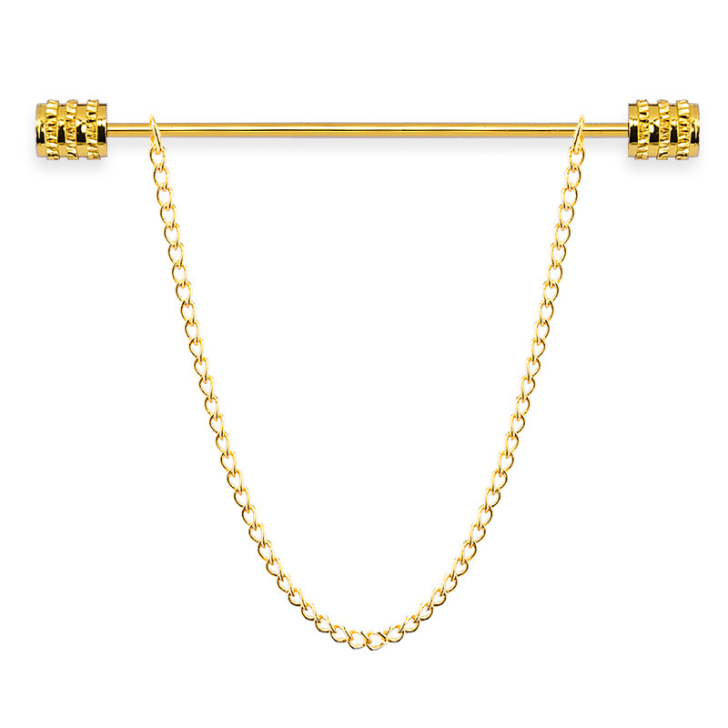 Men'S Accessories Jewelry - Nowa męska broszka do koszuli, klips
