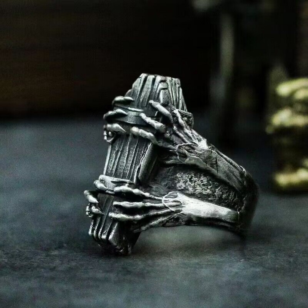 Men'S Vampire Accessories - Klasyczny Vintage trumna pazur ducha wampir