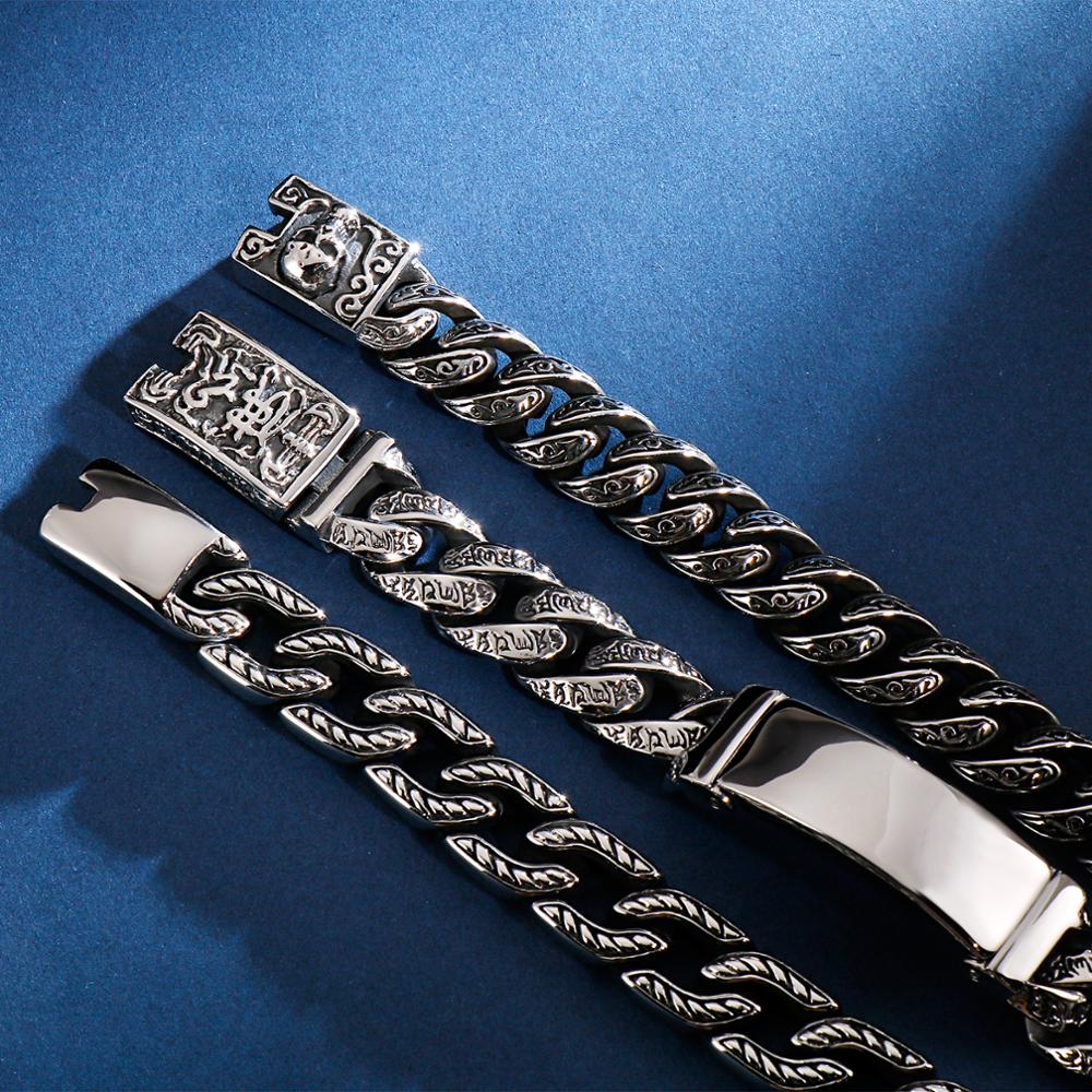 Kalen Punk Chain Skull Bangles – Men Accessories Bd recenzja i cena