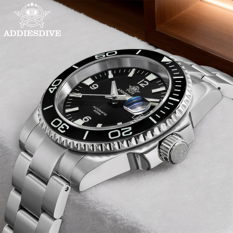 ADDIESDIVE Nowy Zegarek Nurkow – Men'S Accessories Jewelry Bracelet recenzja i cena