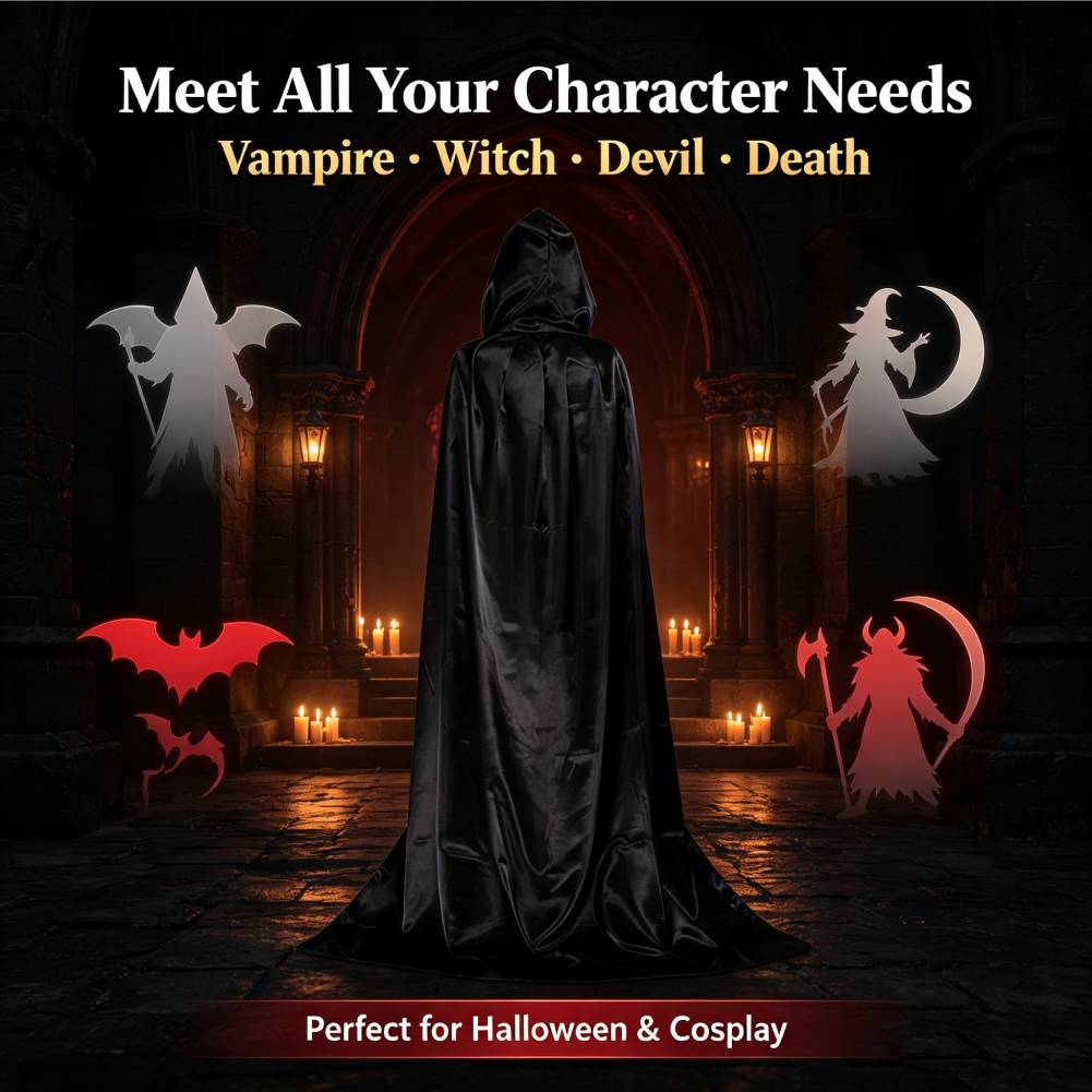 Peleryny na Halloween dla kobi – Men'S Vampire Accessories recenzja i cena