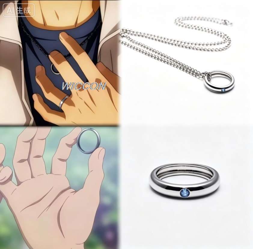 Pierścionki z postaciami z ani – Mens Accessories Style recenzja i cena