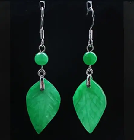 Dostosowane naturalna zieleń J – Men Accessories Earrings recenzja i cena