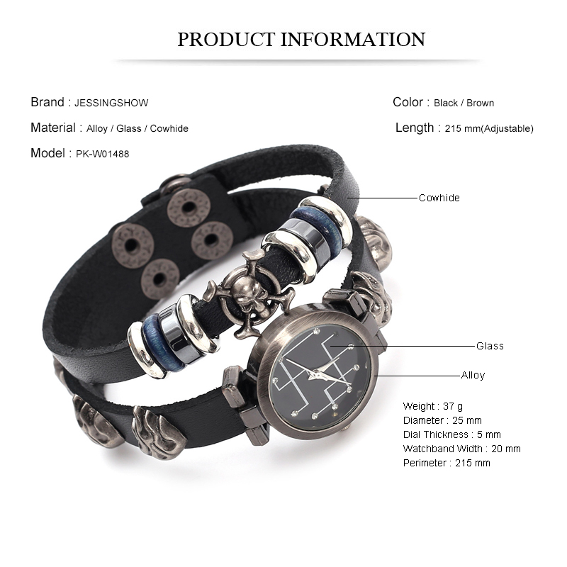 Zegarek na rękę Hip Hop Punk M – Men Accessories Pk recenzja i cena