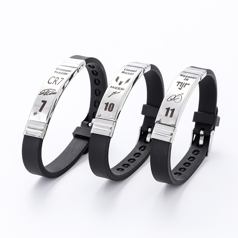 Lionel Messi Cristiano Ronaldo – Men'S Accessories Jewelry Bracelet recenzja i cena