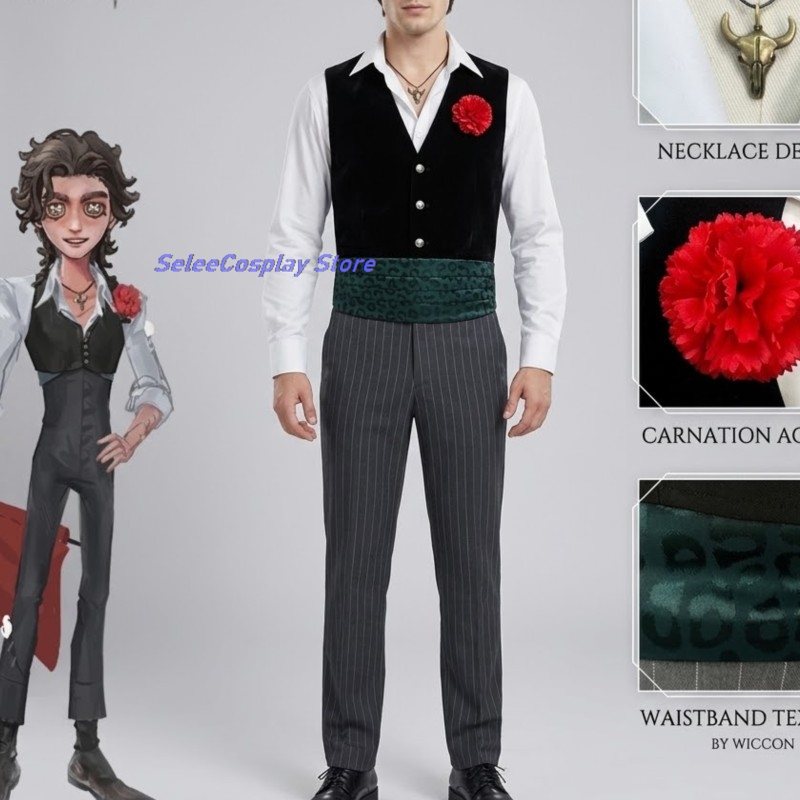 Kostium Cosplay Hernando Romer – Men Accessories For Suit recenzja i cena
