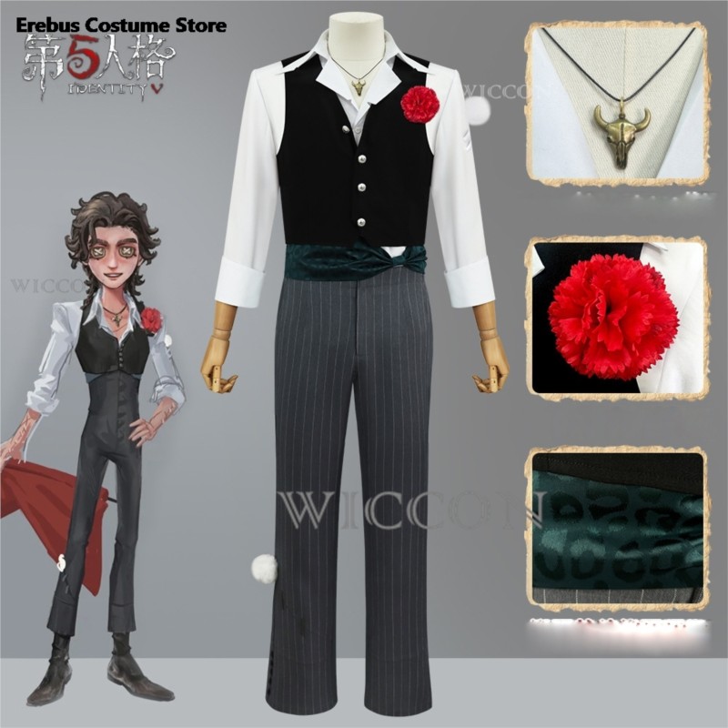 Kostium Cosplay Hernando Romer – Men Accessories For Suit recenzja i cena