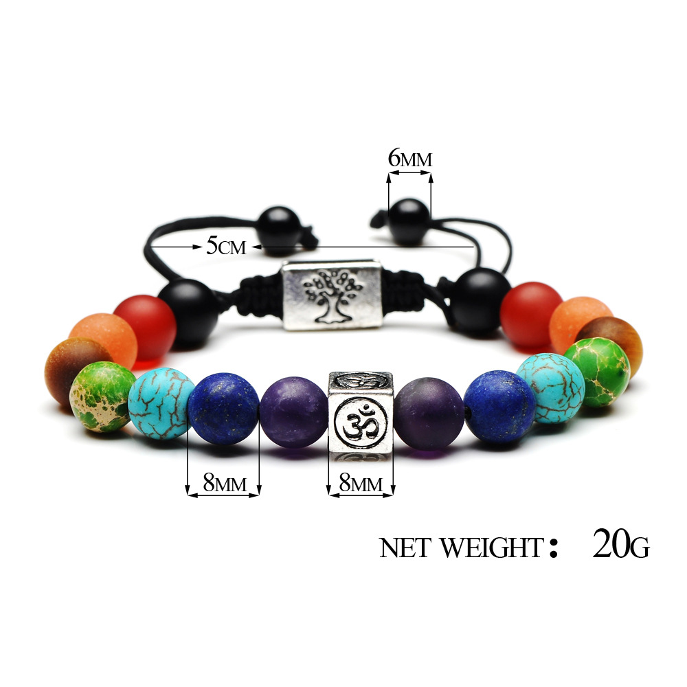 7 bransoletek czakr bransoletk – Men Accessories India recenzja i cena