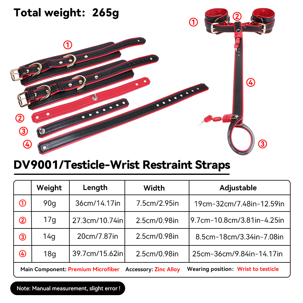 ANOSX Męski Pas do Bondage'owa – Men'S Accessories Hand Bands recenzja i cena