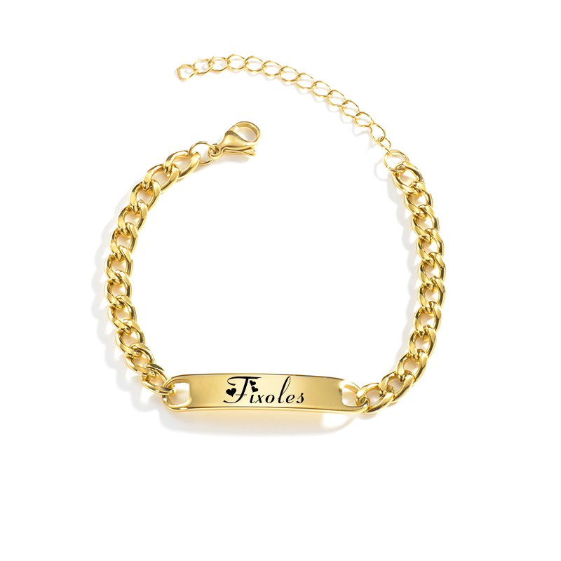 Zestaw naszyjnika z grawerowan – Men'S Accessories Jewelry Bracelet recenzja i cena