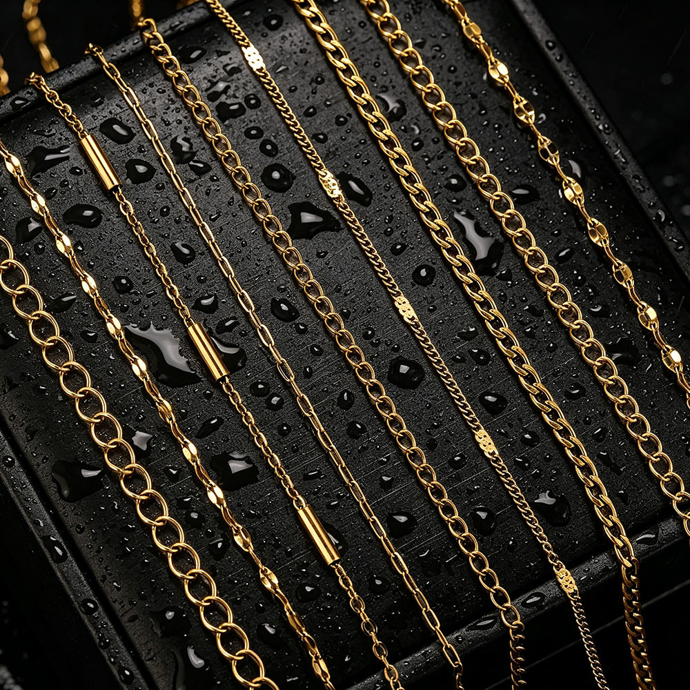 2-metrowe łańcuszki ze stali n – Men'S Accessories Jewelry Bracelet recenzja i cena