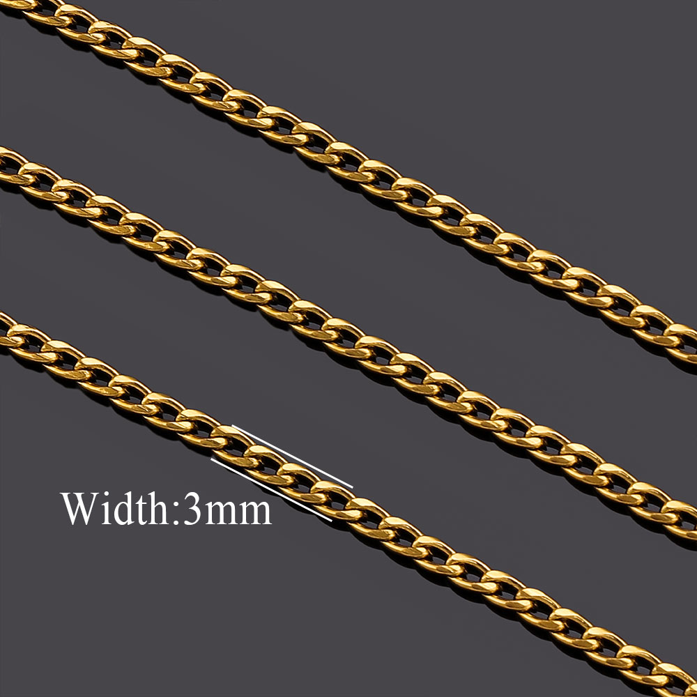 2-metrowe łańcuszki ze stali n – Men'S Accessories Jewelry Bracelet recenzja i cena