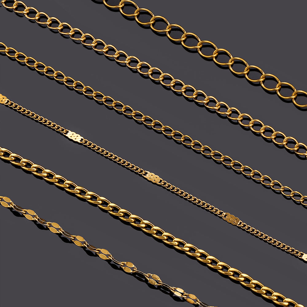 2-metrowe łańcuszki ze stali n – Men'S Accessories Jewelry Bracelet recenzja i cena
