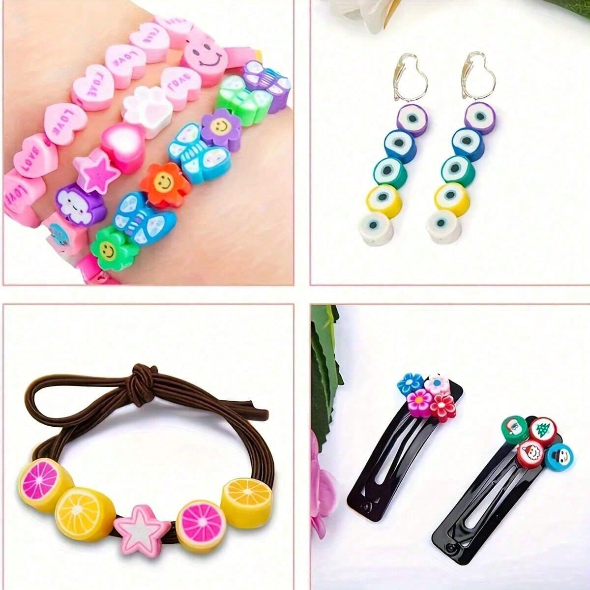 Zestaw koralików z modeliny 14 – Men Accessories Earrings recenzja i cena