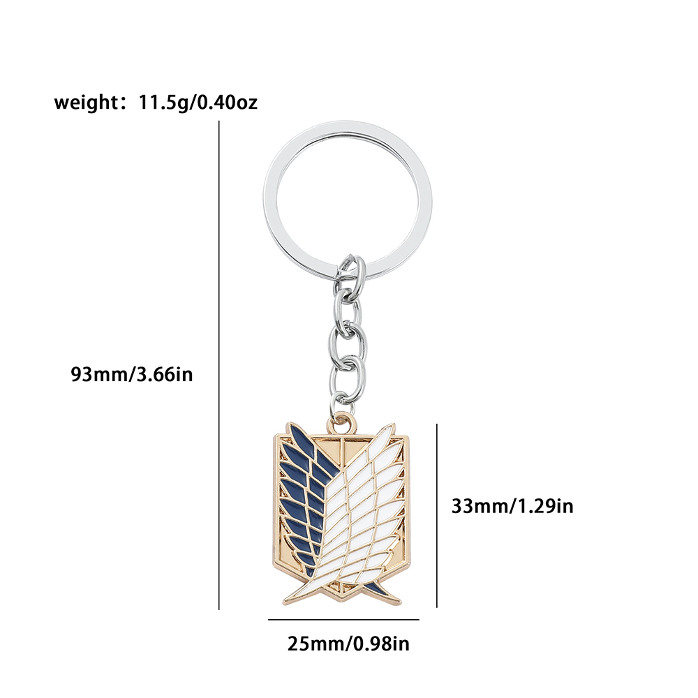 Anime Atak Tytanów Emaliowana  – Men'S Accessories Jewelry recenzja i cena