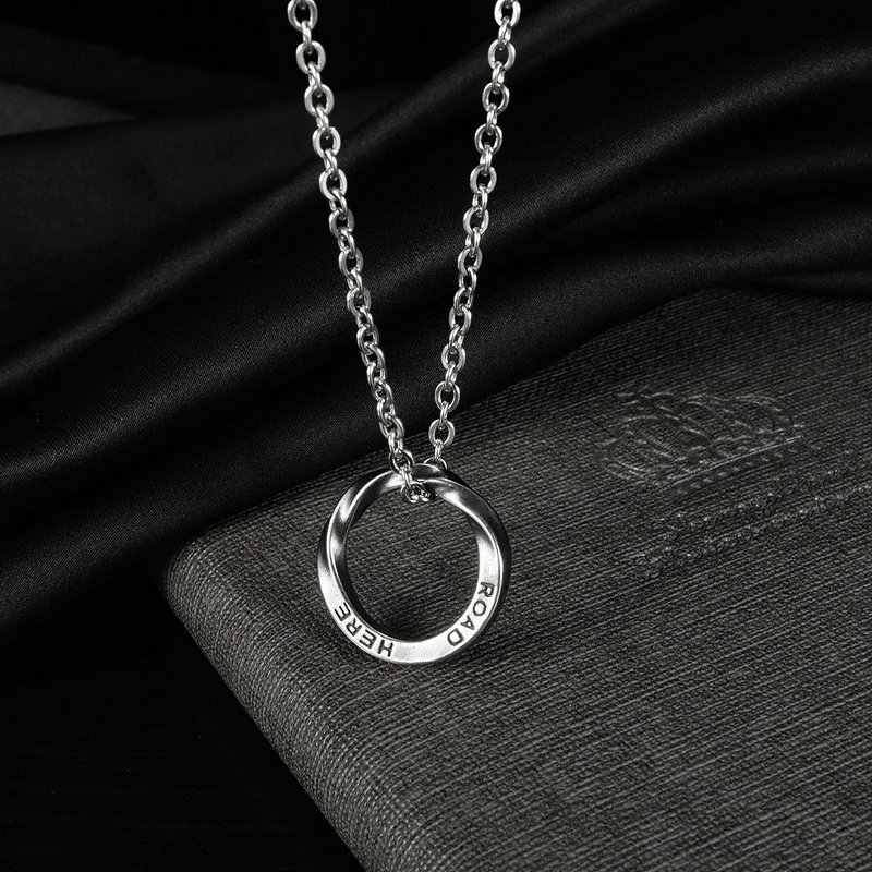 Męski naszyjnik z zawieszką w  – Men Accessories Pk recenzja i cena