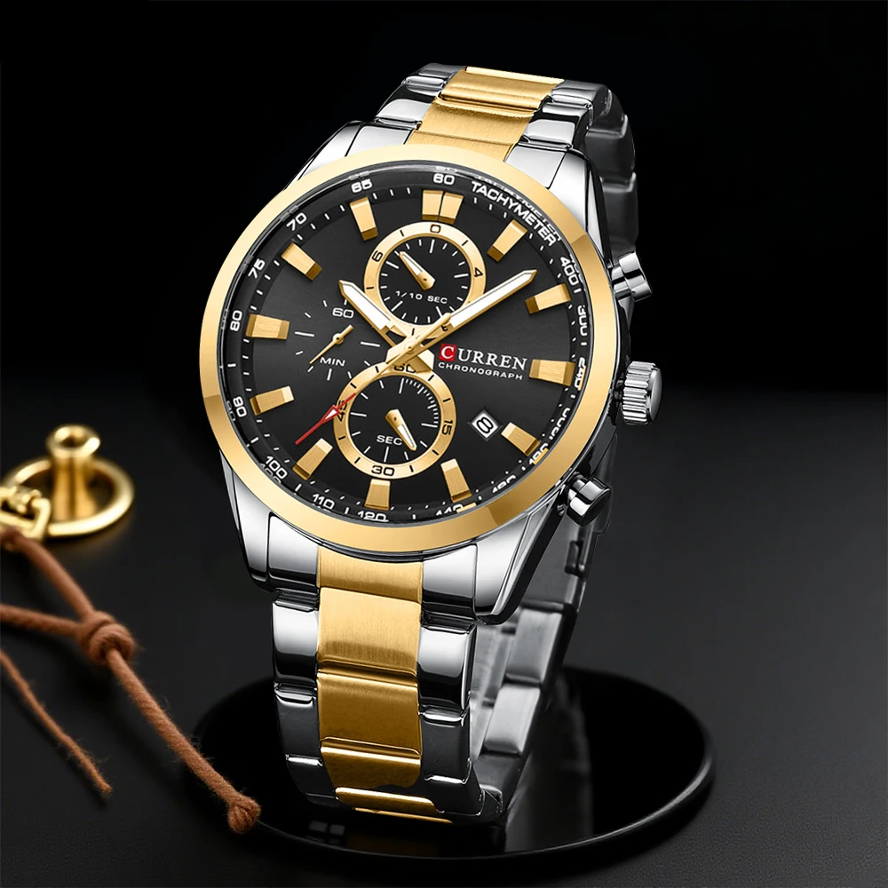 CURREN Casual Quartz Chrono Sp – Men'S Accessories Jewelry Bracelet recenzja i cena