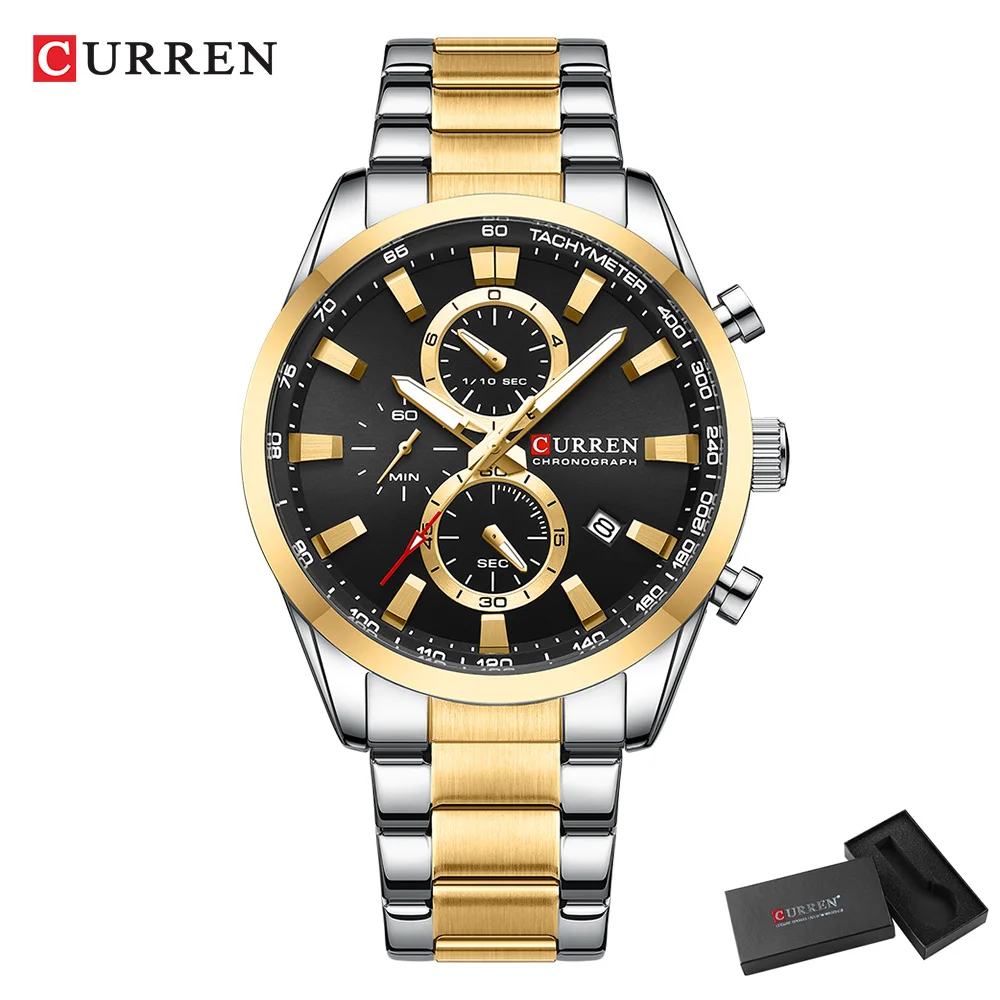 CURREN Casual Quartz Chrono Sp – Men'S Accessories Jewelry Bracelet recenzja i cena