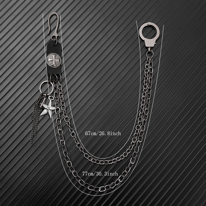 Punk Steet breloki ze skóry by – Men Accessories Pk recenzja i cena
