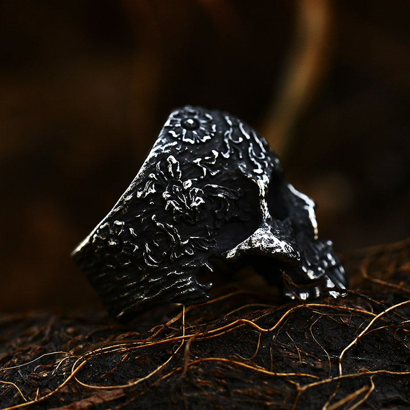 BEIER nowy sklep 316L czaszka  – Men'S Vampire Accessories recenzja i cena