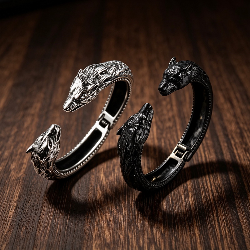 Bransoletka z podwójną głową w – Men Accessories Bd recenzja i cena