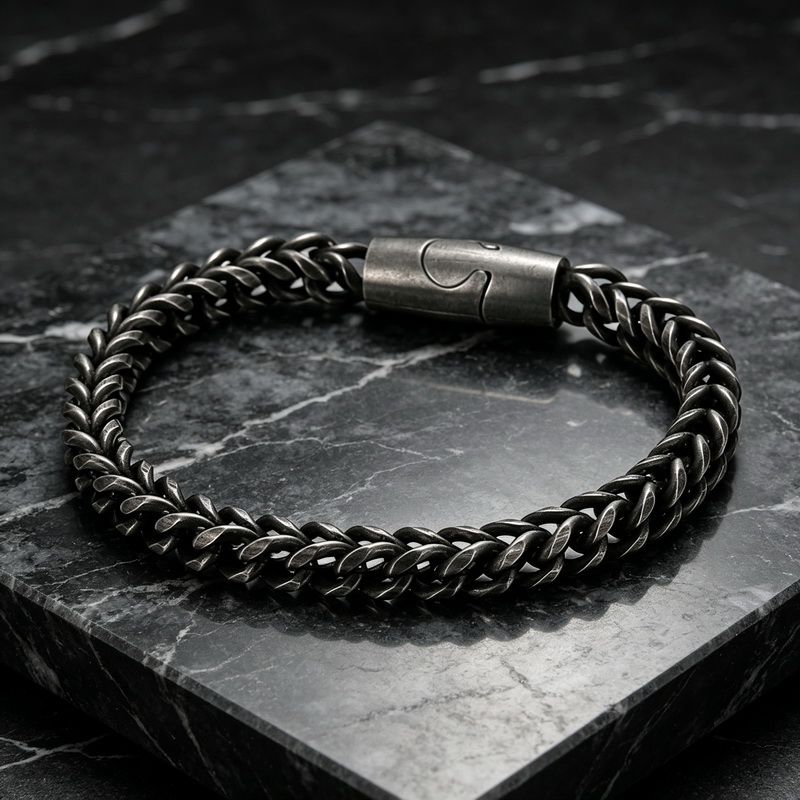 Nowa męska bransoletka ze stal – Men Accessories Bd recenzja i cena