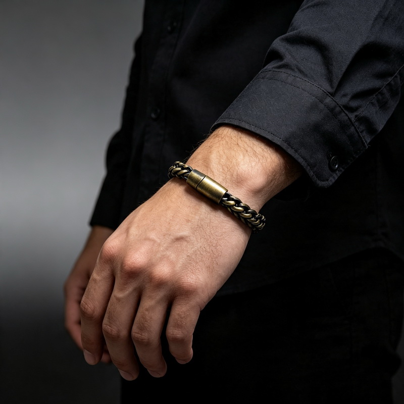 Nowa męska bransoletka ze stal – Men Accessories Bd recenzja i cena