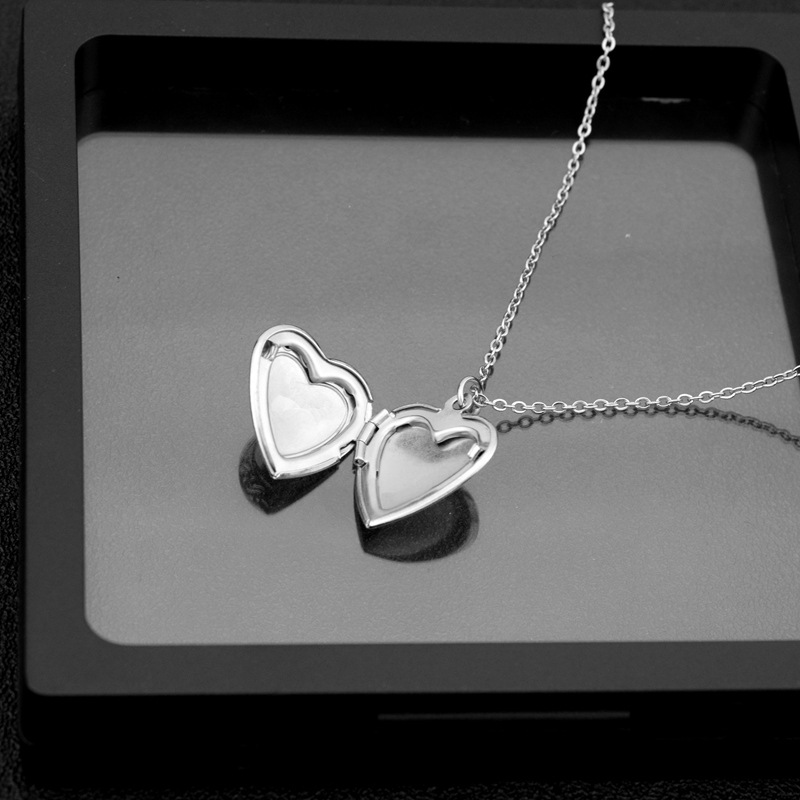 Miłość serce medalion wisiorek – Men Accessories Locket recenzja i cena