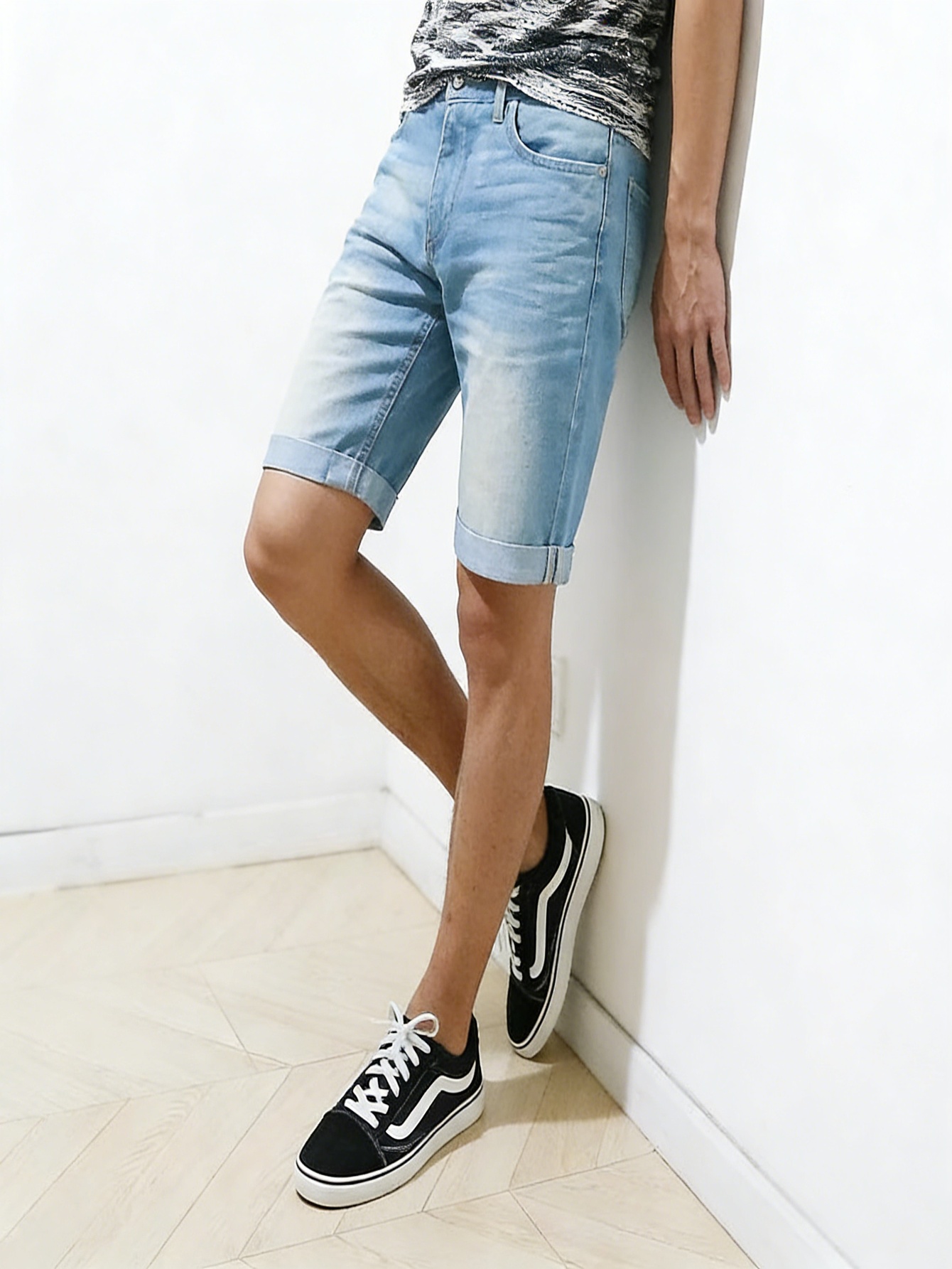 Męskie niebieskie jeansowe szo – Mens Accessories Style recenzja i cena