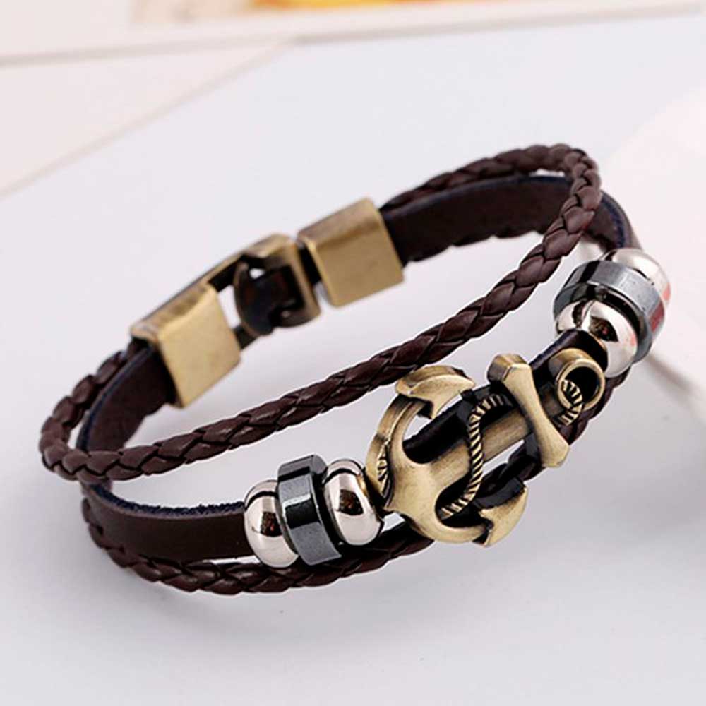Wielowarstwowe skórzane branso – Men Accessories Pk recenzja i cena