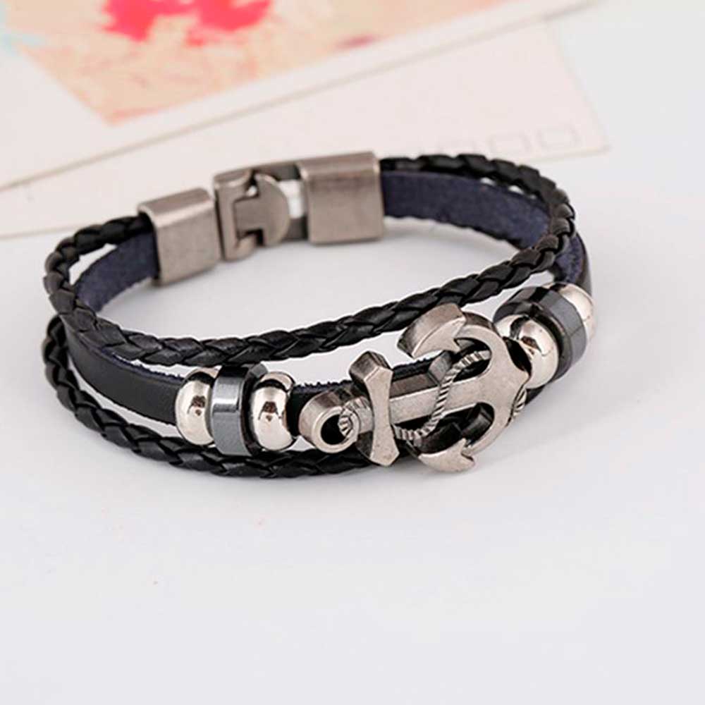 Wielowarstwowe skórzane branso – Men Accessories Pk recenzja i cena