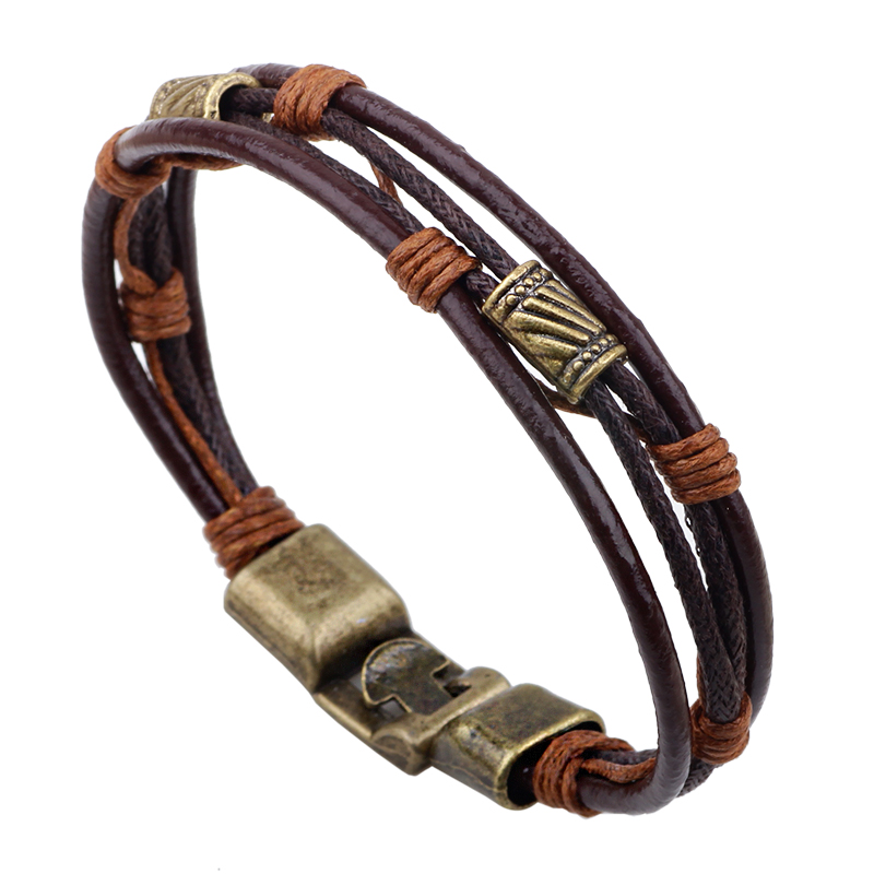 22cm trójwarstwowa skórzana br – Men'S Accessories Hand Bands recenzja i cena