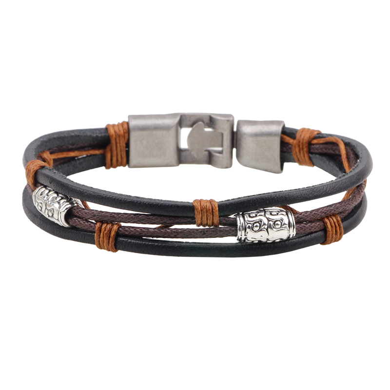 22cm trójwarstwowa skórzana br – Men'S Accessories Hand Bands recenzja i cena