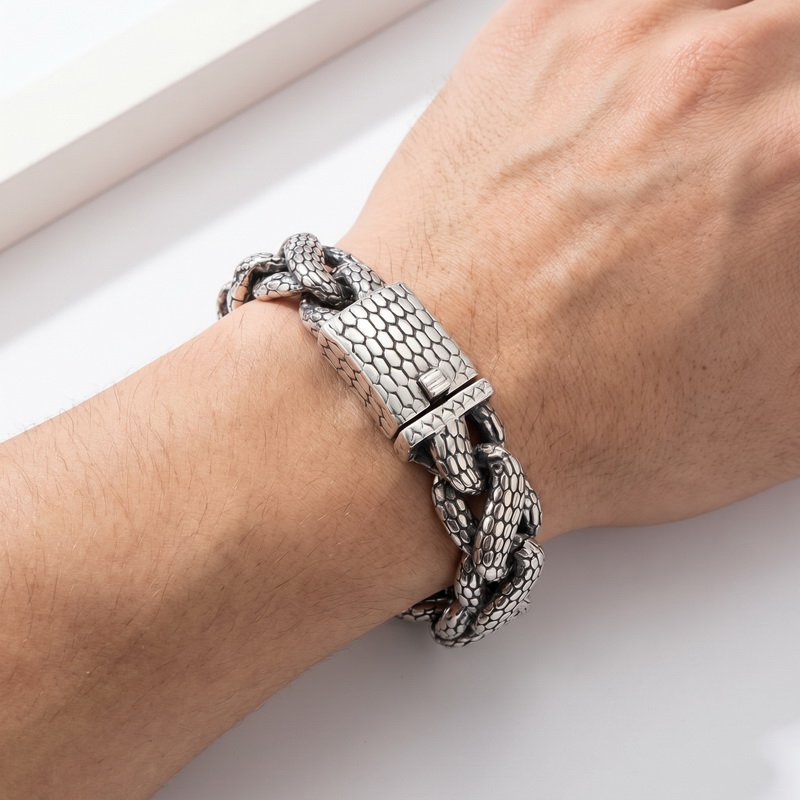 Bransoletka męska Kalen ze skó – Men Accessories Bd recenzja i cena